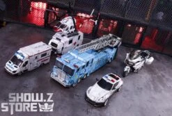 Generation Toy Guardian Defensor Set Of 5 Battle Damaged Version -Toy Machine Store 002c4932d9