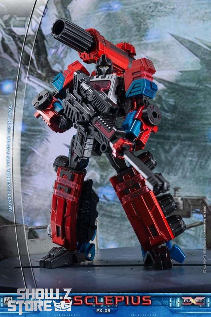 Planet X PX-08 Asclepius Perceptor Metallic Red Version 10 Planet X PX-08 Asclepius Perceptor Metallic Red Version - Image 8