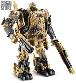 WeiJiang M-02 Robot Force Hound Oversized Black Apple Alloy Desert Version -Toy Machine Store 0207eab270