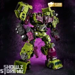 Jinbao DF03 Builder.D Devastator Green Version Set Of 6 Oversized Version 24 Jinbao DF03 Builder.D Devastator Green Version Set Of 6 Oversized Version -Toy Machine Store 0591167074