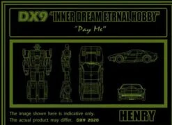 DX9 Toys D-16B Henry Wildrider G2 Version -Toy Machine Store 0ae703a503