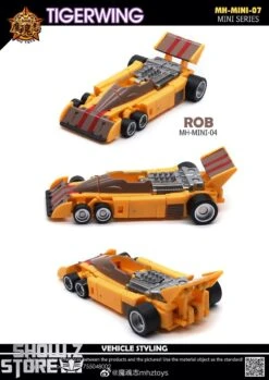 MHZ Toys MINI-07 Tigerwing Menasor Combiner Set Of 5 Oversized Version -Toy Machine Store 0dc7cb81eb