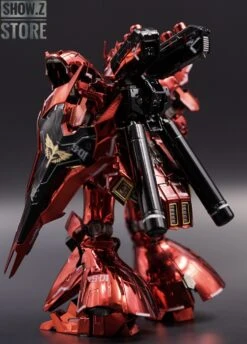 [SZ Custom] Bandai Custom RG 1/144 MSN-04 Sazabi W/ Custom Electroplated Chrome Painting -Toy Machine Store 0dc94e7124