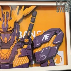 ChenFu Studio RX-0 Unicorn Gundam 02 Banshee 3D Wall Art Decoration Picture -Toy Machine Store 0ecc6f1359