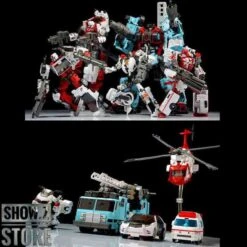 Yes Model MTCM-04 Guardia Defensor Combiner Full Set Of 5 13 Yes Model MTCM-04 Guardia Defensor Combiner Full Set Of 5 -Toy Machine Store 100439f2d1