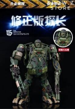 WeiJiang Wei Jiang WJ M02 M-02 Robot Force Hound Oversized Black Apple Alloy Modified Version -Toy Machine Store 103c708afc