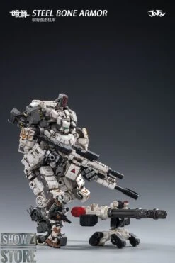 JoyToy Source 1/25 Steel Bone Armor White Color W/ 2nd Pilot -Toy Machine Store 117fffd0d5