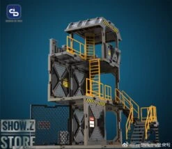 FreshRetro 1/18 1/24 SIB02 Scene In Box Guard Tower Model Kit -Toy Machine Store 173830678e