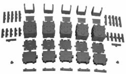 X2Toys BG-C Background Display Bases Grey Color -Toy Machine Store 176ca9d181