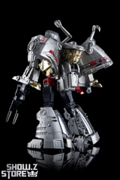 4th Party MP-08 King Grimlock Reximus Prime Oversized Stainless Steel Color Version -Toy Machine Store 178eac0b3d