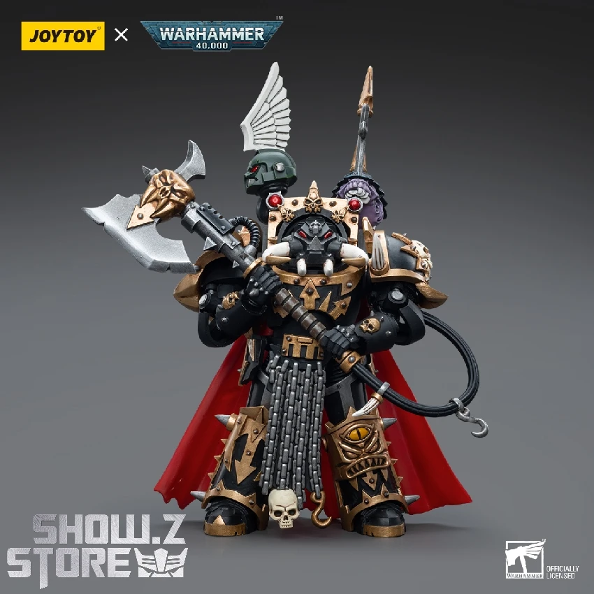JoyToy Source 1/18 Warhammer 40K Chaos Space Marines Black Legion Chaos Lord In Terminator Armour 3 JoyToy Source 1/18 Warhammer 40K Chaos Space Marines Black Legion Chaos Lord In Terminator Armour