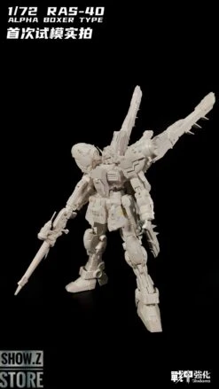 Rodams 1/72 RAS-40 Alpha Boxer RX-78 GP03S Gundam Model Kit Clear Version -Toy Machine Store 1e5f04d8ef 1