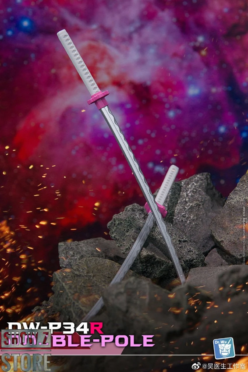 Dr.Wu DW-P34R Double Pole Swords Upgrade Kit Red Version 4 Dr.Wu DW-P34R Double Pole Swords Upgrade Kit Red Version - Image 3