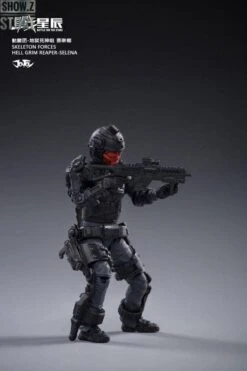 JoyToy Source 1/18 Hardcore Coldplay Skeleton Forces Hell Grim Reaper & Selena Set Of 4 -Toy Machine Store 1fd26efb2d