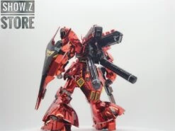 [SZ Custom] Bandai Custom RG 1/144 MSN-04 Sazabi W/ Custom Electroplated Chrome Painting -Toy Machine Store 20584e3f0a
