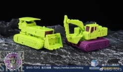 Magic Square MS-B41 Excavator Scavenger & MS-B42 Bulldozer Bonecrusher Set Of 2 -Toy Machine Store 20af1e58e2