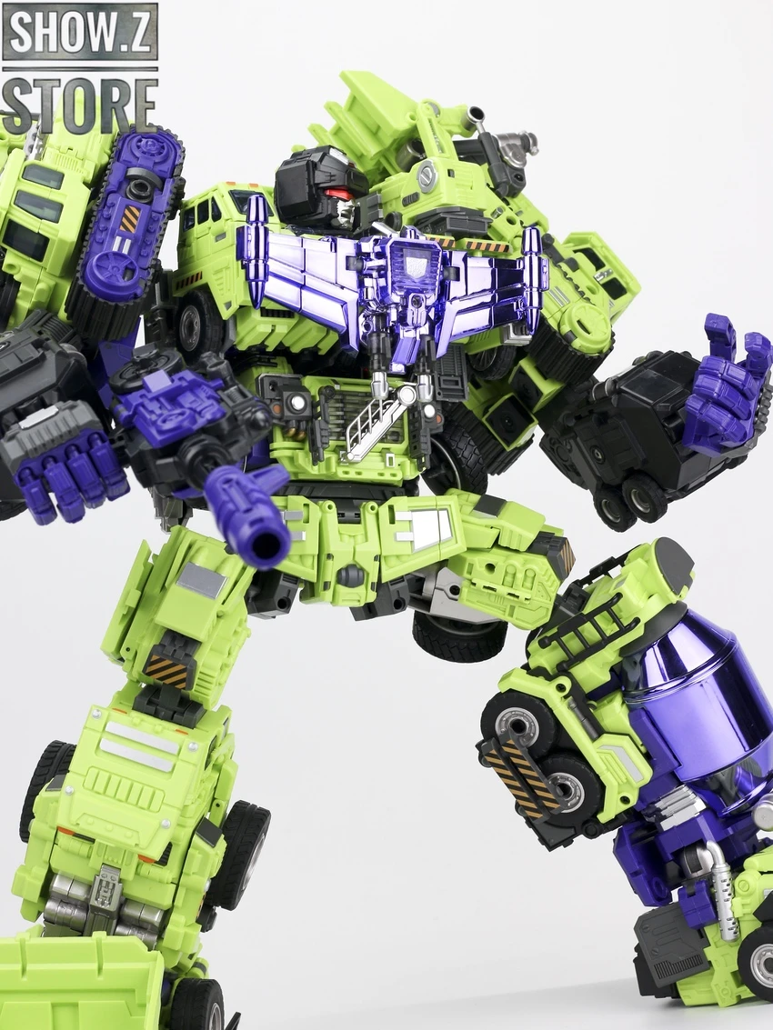 Generation Toy GT-99 Gravity Builder Devastator Metallic Painted Limited Version W/ Upgrade Kit 8 Generation Toy GT-99 Gravity Builder Devastator Metallic Painted Limited Version W/ Upgrade Kit - Image 6