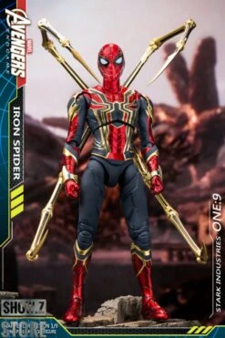 M.W Culture 1/9 Marvel Licensed Avenger Endgame Iron Spider -Toy Machine Store 21e7499e5d