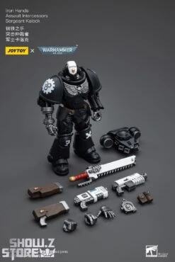 JoyToy Source 1/18 Warhammer 40K Iron Hands Intercessors Sergeant Kalock 17 JoyToy Source 1/18 Warhammer 40K Iron Hands Intercessors Sergeant Kalock -Toy Machine Store 23159a3559