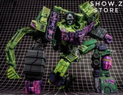 Toyworld TW TW-C07A TWC07A Constructor Devastator Cel Cell Shaded Standard Version Set Of 6 -Toy Machine Store 24863c294e