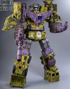 [Express Shipping] ToyWorld TW-C07G Constructor Devastator Old Green Battle Damage Version Set Of 6 -Toy Machine Store 24c396874f