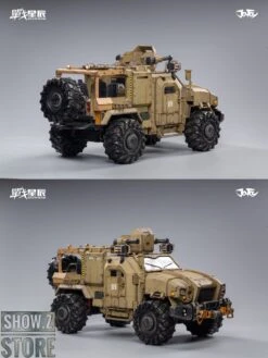 JoyToy Source 1/18 War Stars Crazy Armed SUV Desert Version -Toy Machine Store 250d3d1de3