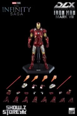 Threezero 1/12 Marvel Studio The Infinity Saga DLX Iron Man Mark 7 -Toy Machine Store 257d3455e5