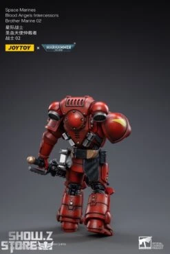 JoyToy Source 1/18 Warhammer 40K Blood Angels Intercessors Brother Marine 02 12 JoyToy Source 1/18 Warhammer 40K Blood Angels Intercessors Brother Marine 02 -Toy Machine Store 28e68a0557