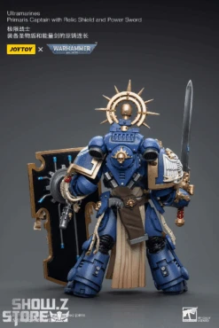 JoyToy Source 1/18 Warhammer 40K Ultramarines Primaris Captain With Relic Shield And Power Sword -Toy Machine Store 2a57cfe2b6