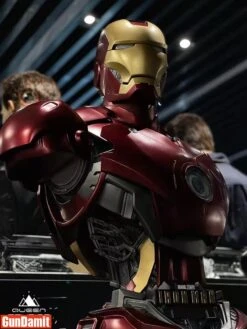 [Pre-Order] Queen Studio 1/1 Marvel Licensed Iron Man Mark 3 Bust Statue -Toy Machine Store 2e0785907d