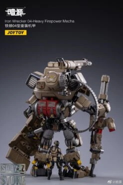 JoyToy Source 1/24 Iron Wrecker 04 Heavy Firepower Mecha W/ Pilot -Toy Machine Store 2f46c5fda4