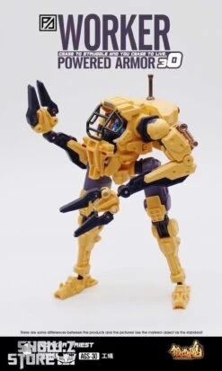 Forging Soul 1/60 AGS-30 Powered Armor Series Worker Priest Yellow Version -Toy Machine Store 2f8e15df48