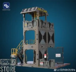 FreshRetro 1/18 1/24 SIB02 Scene In Box Guard Tower Model Kit -Toy Machine Store 3091bd5dae
