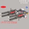 Zhile ZL MG 1/100 4X Sazabi MSN-04 Gatling Gun Add On Kit W/ LED 1 Zhile ZL MG 1/100 4X Sazabi MSN-04 Gatling Gun Add On Kit W/ LED -Toy Machine Store 30eb288624