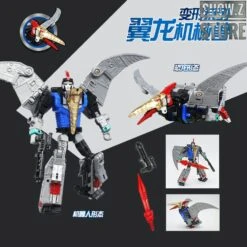 Black Mamba H6002-7B Robot Force Volcanicus Oversized Combiner Set Of 5 10 Black Mamba H6002-7B Robot Force Volcanicus Oversized Combiner Set Of 5 -Toy Machine Store 315eca8e0a