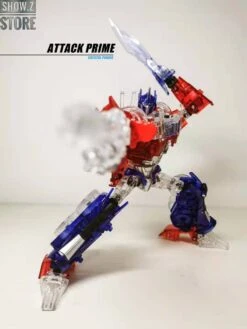APC Toys APC-001 Attack Prime TFP Optimus Prime Clear Version W/ Clear Wheels 15 APC Toys APC-001 Attack Prime TFP Optimus Prime Clear Version W/ Clear Wheels -Toy Machine Store 3238f95f32