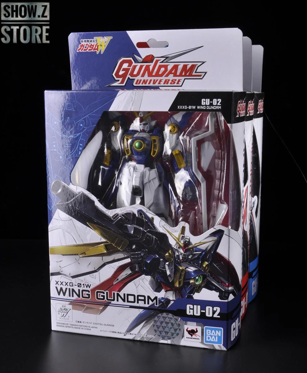 Bandai Spirits Gundam Universe GU GU-01 GU01 RX-78-2 Gundam GU-02 GU02 Wing Gundam GU-03 GU03 Unicorn Gundam Set Of 3 6 Bandai Spirits Gundam Universe GU GU-01 GU01 RX-78-2 Gundam GU-02 GU02 Wing Gundam GU-03 GU03 Unicorn Gundam Set Of 3 - Image 4