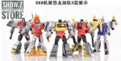 DX9 Toys War In Pocket Dinobots Set Of 5 (X18 Bumper, X19 Quaker, X20 Skyer, X21 Thorner, X22 Rager) -Toy Machine Store 33d0723a4c