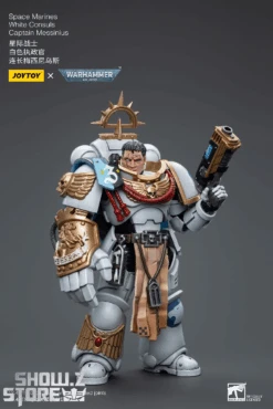 JoyToy Source 1/18 Warhammer 40K Space Marines White Consuls Captain Messinius -Toy Machine Store 35e5af1201