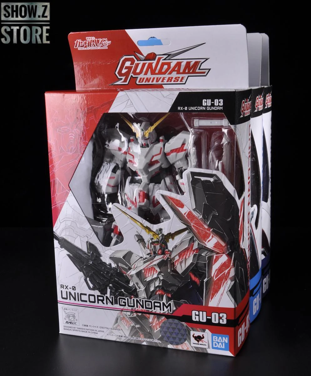 Bandai Spirits Gundam Universe GU GU-01 GU01 RX-78-2 Gundam GU-02 GU02 Wing Gundam GU-03 GU03 Unicorn Gundam Set Of 3 7 Bandai Spirits Gundam Universe GU GU-01 GU01 RX-78-2 Gundam GU-02 GU02 Wing Gundam GU-03 GU03 Unicorn Gundam Set Of 3 - Image 5