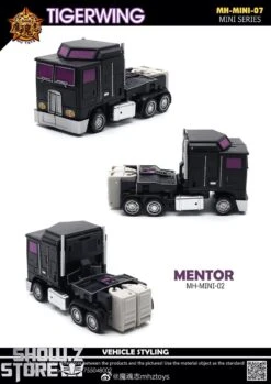MHZ Toys MINI-07 Tigerwing Menasor Combiner Set Of 5 Oversized Version -Toy Machine Store 3802b39873