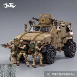 JoyToy Source 1/18 War Stars Crazy Armed SUV Desert Version -Toy Machine Store 385a81611a