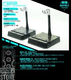 SNAP Remote Smoke Display Stand W/ LED Silver Version -Toy Machine Store 39bc3e4d5e