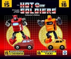 Mech Planet Hot Soldiers HS-15 Cliffjumper & HS-16 Hubcup Set Of 2 -Toy Machine Store 3a5b08fad8