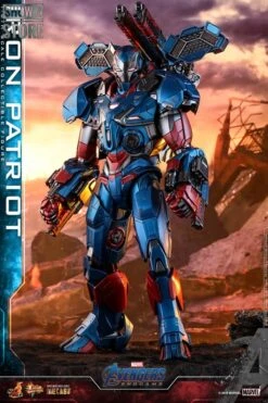 Hot Toys HotToys HT MMS547D34 1/6 Avengers: Endgame Iron Patriot Iron Man Collectible Figure -Toy Machine Store 3dafe28100