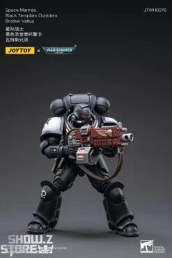 JoyToy Source 1/18 Warhammer 40K Space Marines Black Templars Outriders Brother Valtus -Toy Machine Store 3dbb6cc2f7