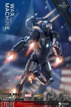 ZT Toys Marvel Licensed 1/10 Iron Man War Machine Armor Mark 1 41 ZT Toys Marvel Licensed 1/10 Iron Man War Machine Armor Mark 1 -Toy Machine Store 3f0c896221