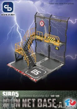 FreshRetro 1/18 1/24 SIB05 Scene In Box Iron Net Base-A Model Kit -Toy Machine Store 3f1f1a2943