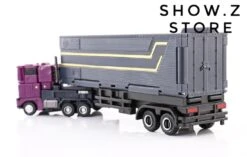 DX9 X34P Dutch Phonas Optimus Prime Shattered Glass SG W/ Trailer Purple Version -Toy Machine Store 405287d199