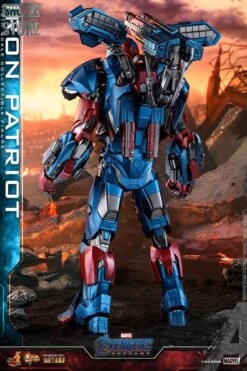 Hot Toys HotToys HT MMS547D34 1/6 Avengers: Endgame Iron Patriot Iron Man Collectible Figure -Toy Machine Store 40653fd321